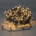 LED-Außen-Weihnachtslichterkette 720 LEDs / 7 Funktionen 57 m IP44 warmweiß