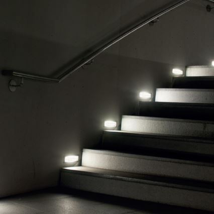 Panlux ID-A04/S - LED Außenleuchte INDEX 12 LED 1x12LED/1W/230V