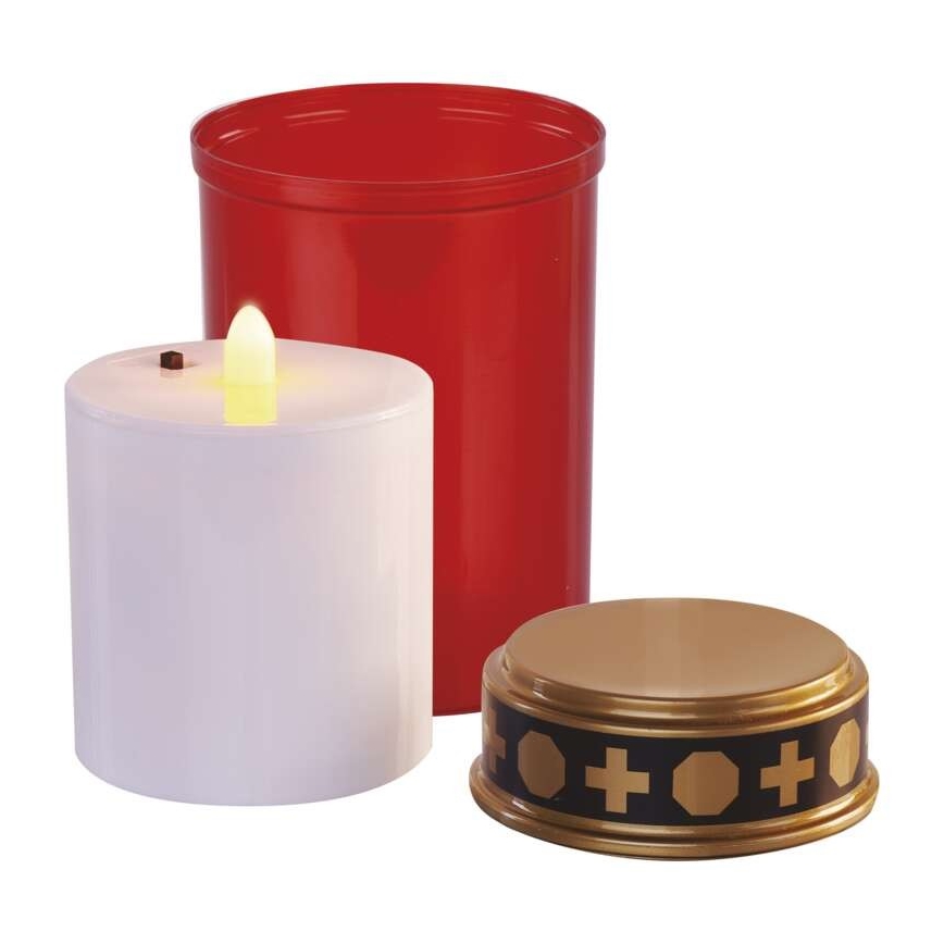 LED-Außendekoration LED/2xC IP44 rot