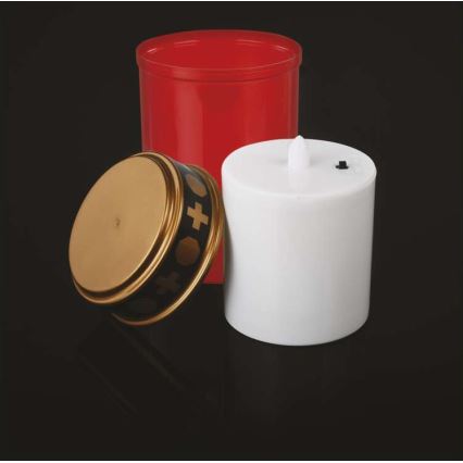 LED-Außendekoration LED/2xC IP44 rot