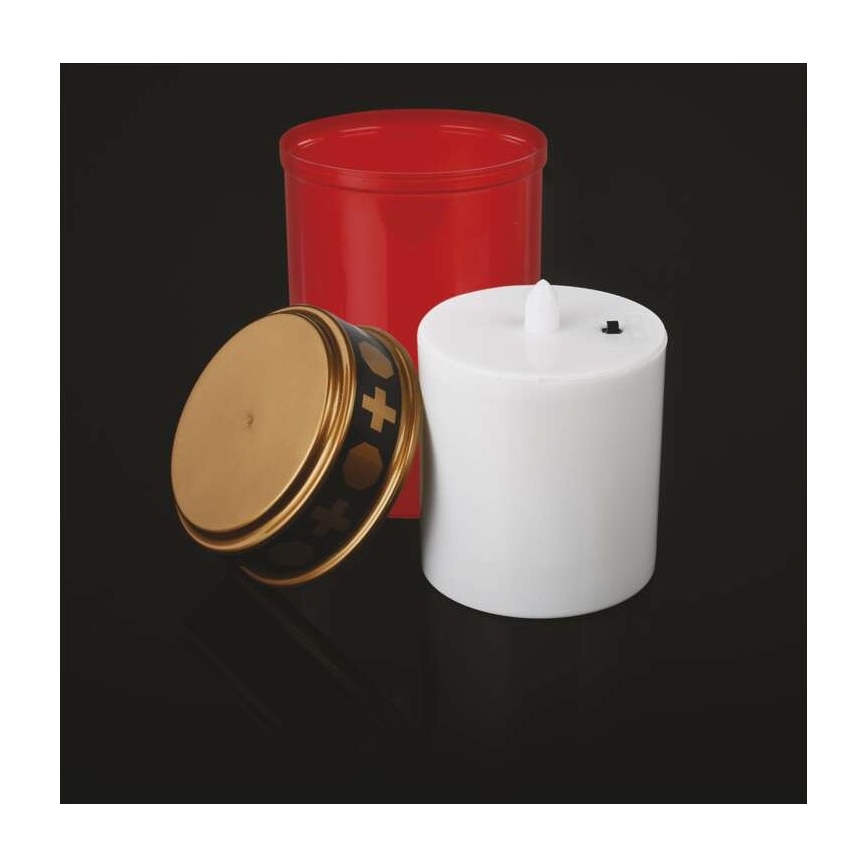 LED-Außendekoration LED/2xC IP44 rot