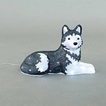 LED Außendekoration LED/3,6W/230V IP44 kaltweiß Husky