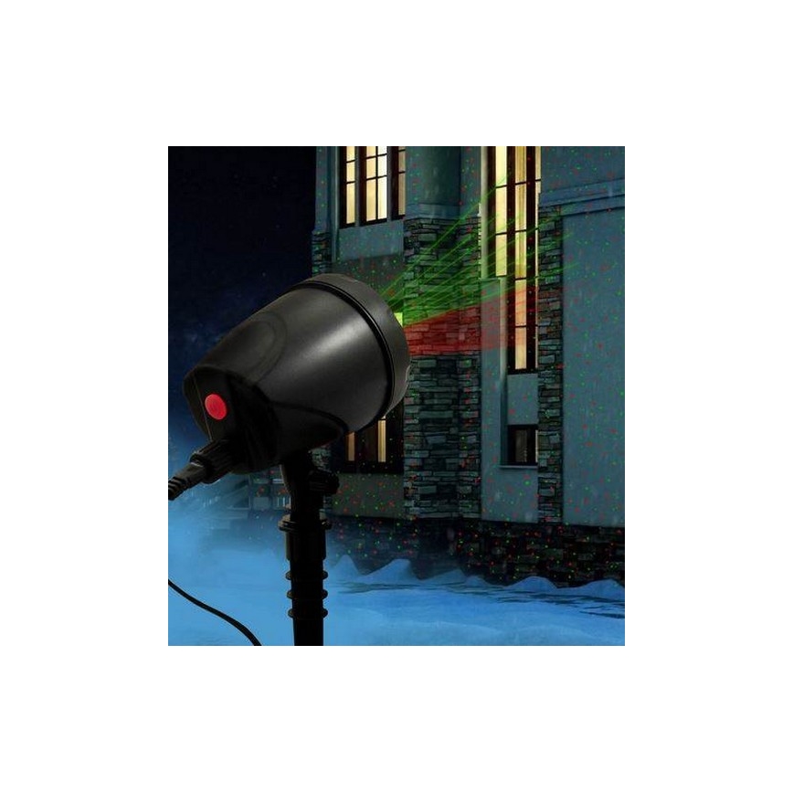 LED-Außenlaserprojektor LED/5W/230V IP44