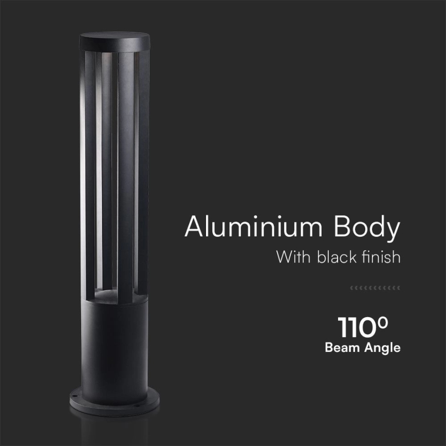 LED-Außenleuchte LED/10W/230V 3000K IP65 80 cm schwarz