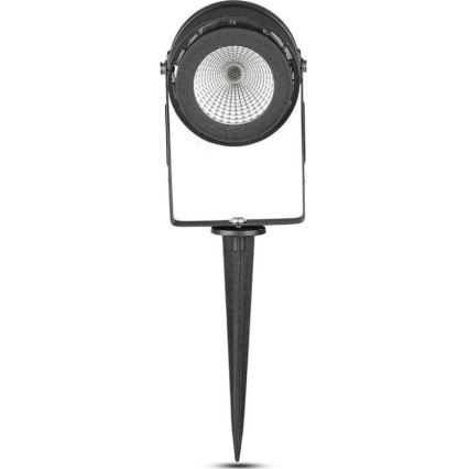 LED-Außenleuchte LED/12W/100-240V IP65 schwarz - grünes Licht