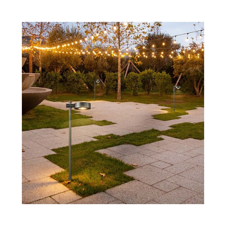 LED-Außenleuchte LED/7W/230V 3000K IP65 schwarz 102 cm