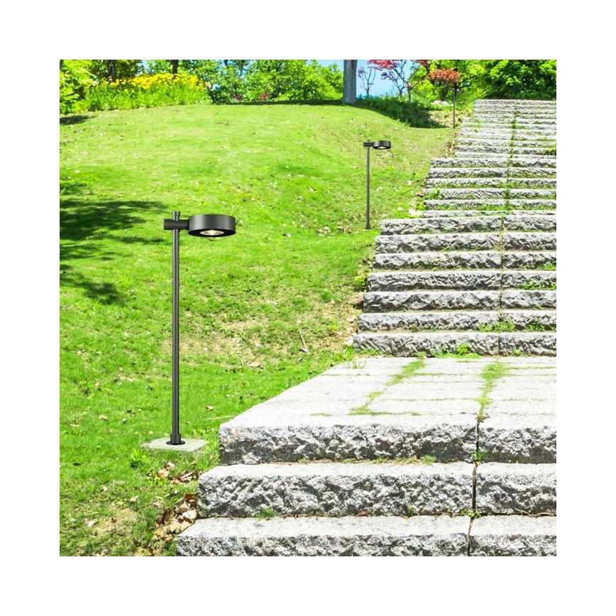 LED-Außenleuchte LED/7W/230V 3000K IP65 schwarz 102 cm