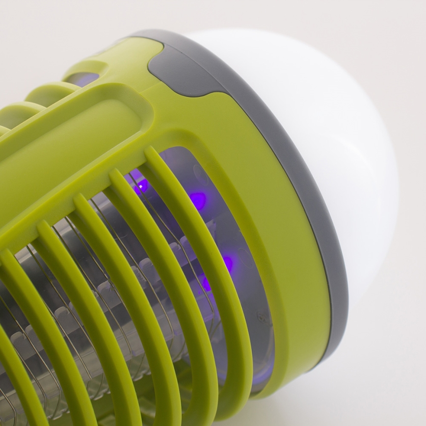 LED-Außenleuchte mit Insektenfalle LED/5W/USB 1800mAh IP44