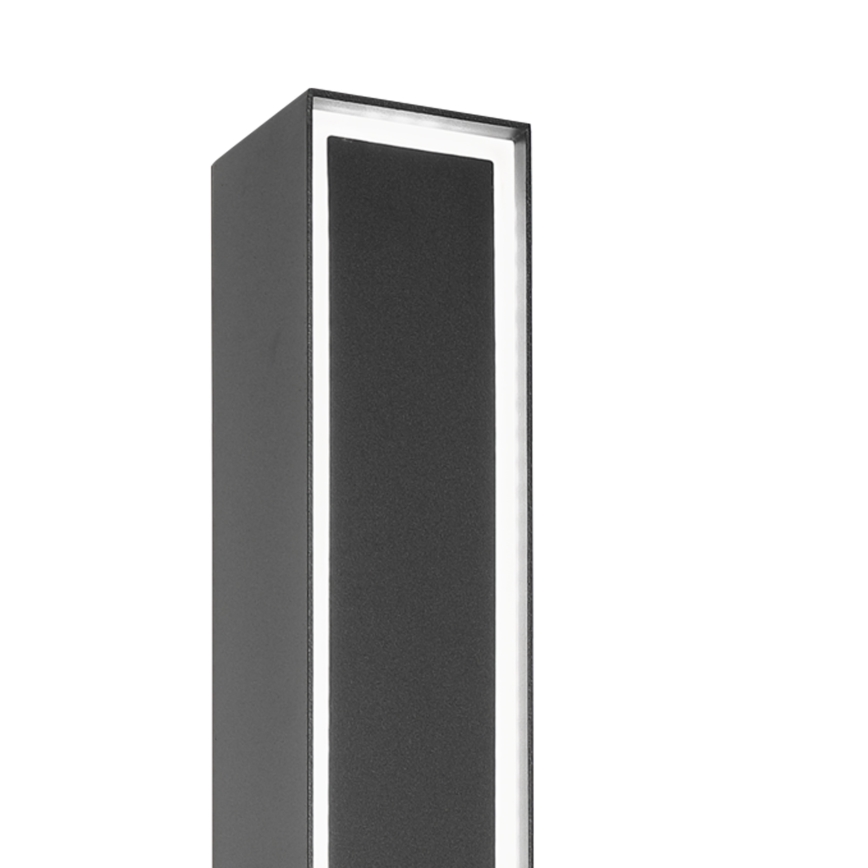 LED-Außenleuchte MODO, 23,4 W / 230 V, 4000 K, IP44, 80 cm, schwarz