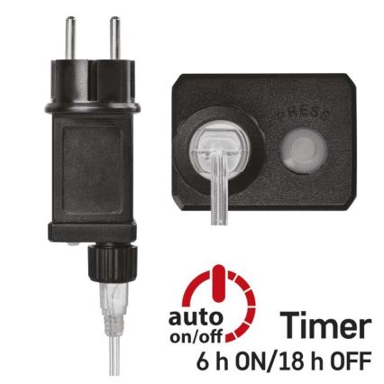 LED  Außenlichterkette 100xLED/15m IP44 kaltweiß