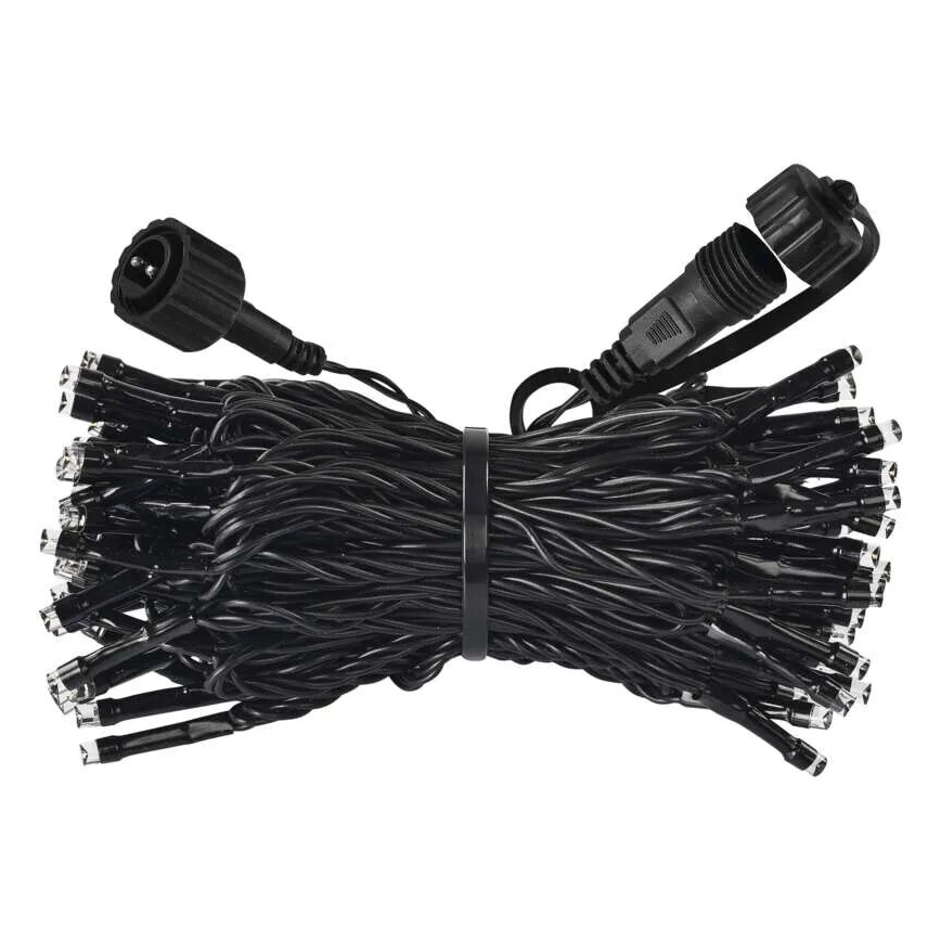 LED-Außenlichterkette, 50 LEDs / 5 m, IP44, kaltweiß