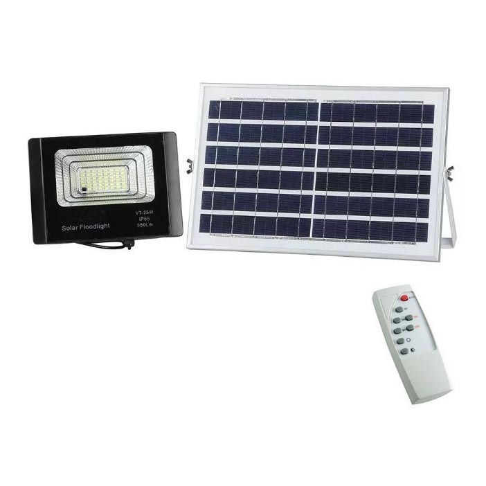 LED Außensolarleuchte LED/12W/3,2V 6000K IP65 + FB