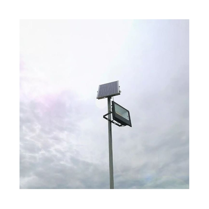 LED Außensolarleuchte LED/12W/3,2V 6000K IP65 + FB