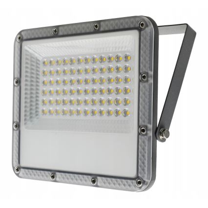 LED-Außenstrahler 50 W, 230 V, 4500 K, IP65, grau