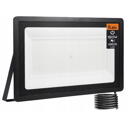 LED-Außenstrahler LED/150W/230V 4500K IP65 schwarz