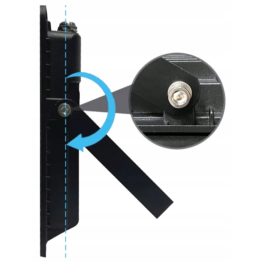 LED-Außenstrahler LED/150W/230V 4500K IP65 schwarz