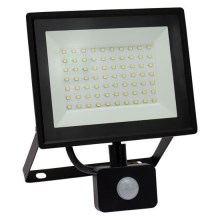 LED-Außenstrahler mit Sensor NOCTIS LUX 3 LED/50W/230V 4000K IP44 schwarz