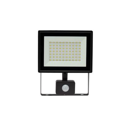 LED-Außenstrahler mit Sensor NOCTIS LUX 3 LED/50W/230V 4000K IP44 schwarz