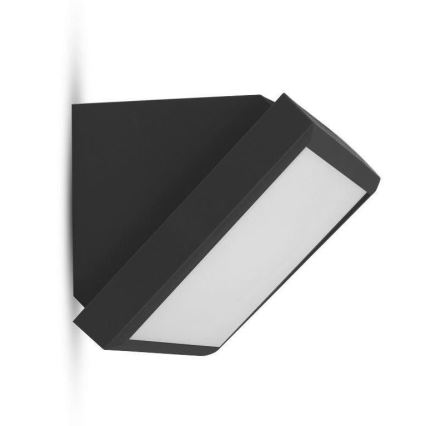 LED Außenwandleuchte LED/20W/230V 6400K IP65 schwarz
