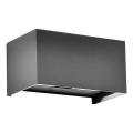 LED-Außenwandleuchte, 24 W, 230 V, 3000 K, IP65, Anthrazit