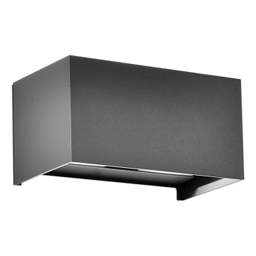 LED-Außenwandleuchte, 24 W, 230 V, 3000 K, IP65, Anthrazit