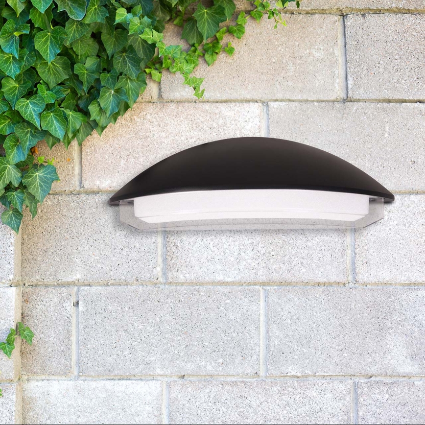 LED-Außenwandleuchte ALABAMA LED/12W/230V IP54 schwarz