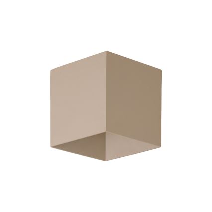LED-Außenwandleuchte CUBE LED/10W/230V IP54 beige