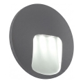 LED-Außenwandleuchte DACU LED/3W/230V IP54, grau