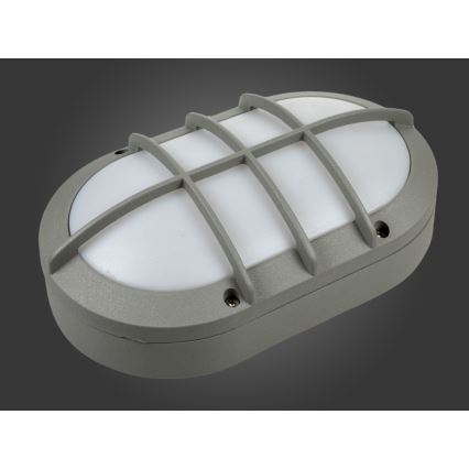 LED-Außenwandleuchte FRAY LED/8W/230V IP54, grau