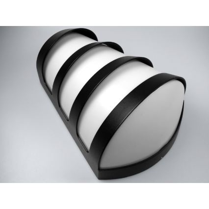 LED-Außenwandleuchte HAGENAL LED/10W/230V IP54 schwarz