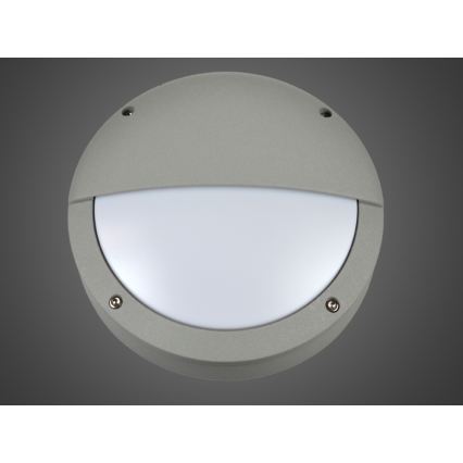 LED Außenwandleuchte JORDI LED/12W/230V IP54 grau