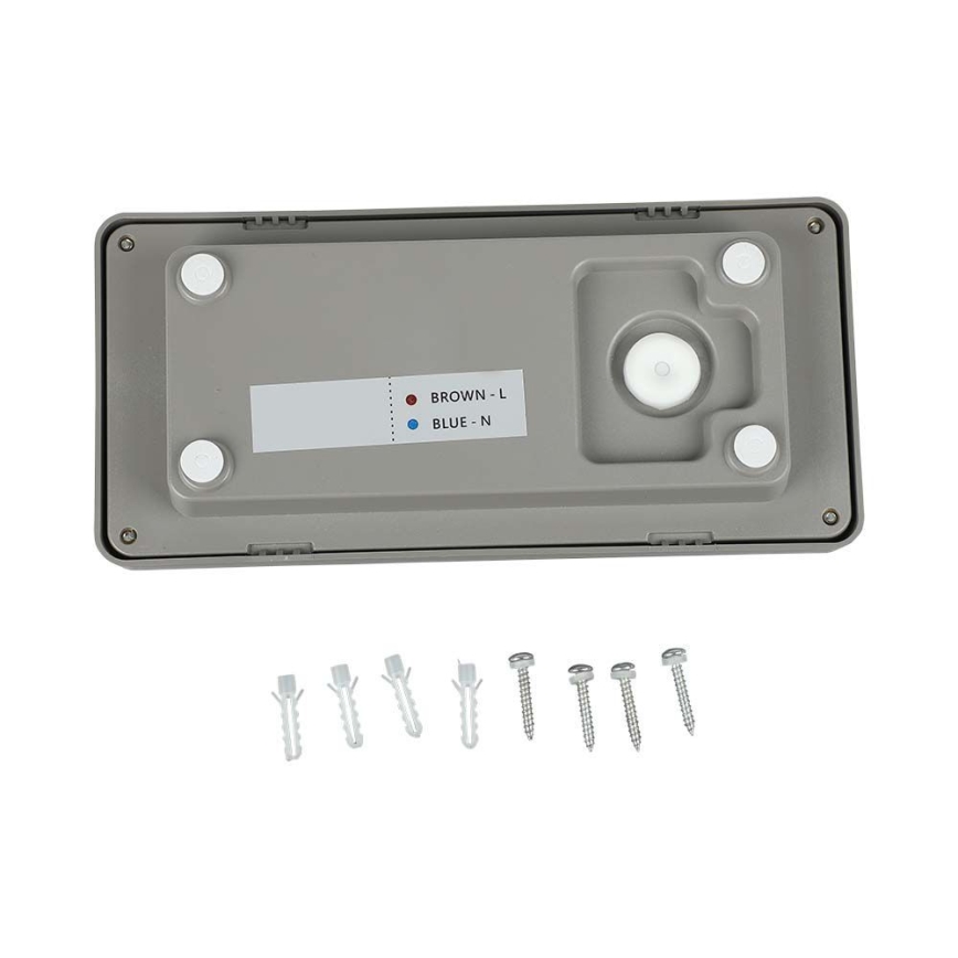 LED Außenwandleuchte LED/12W/230V 3000K IP65