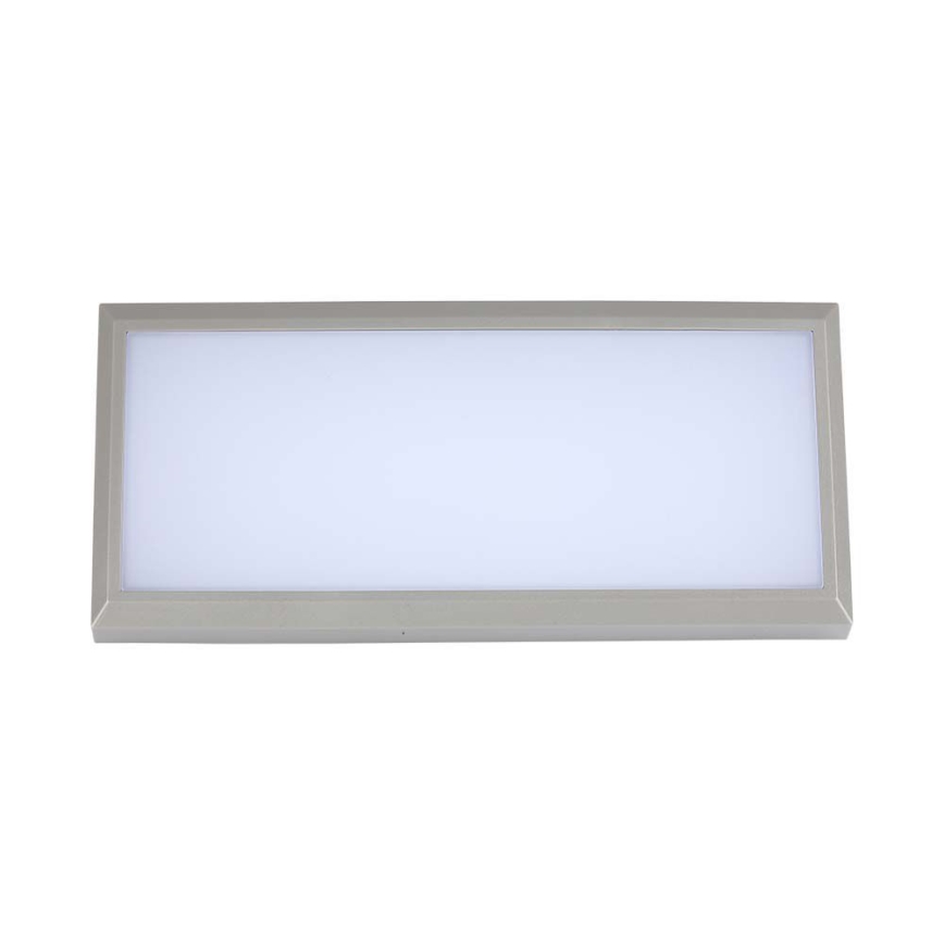 LED Außenwandleuchte LED/12W/230V 4000K IP65 grau