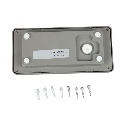 LED Außenwandleuchte LED/12W/230V 4000K IP65