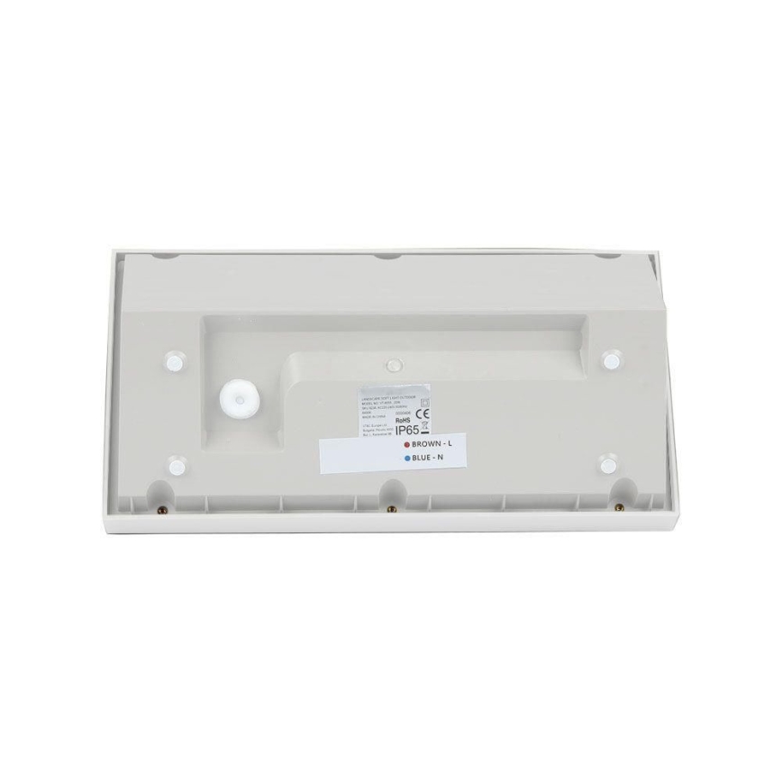 LED Außenwandleuchte LED/12W/230V 4000K IP65 Weiß