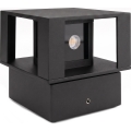 LED Außenwandleuchte LED/12W/230V IP54 schwarz