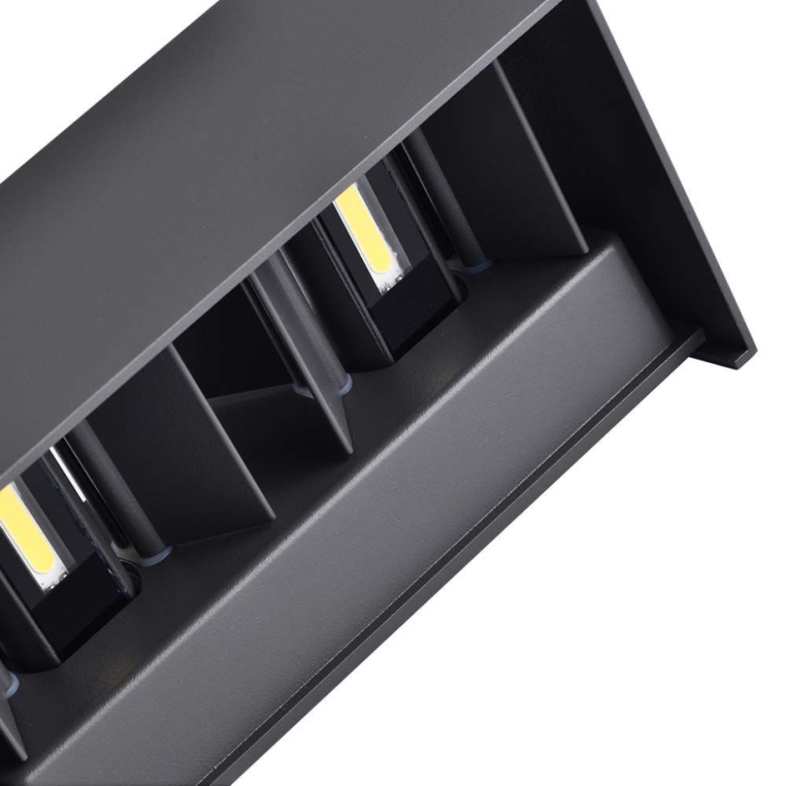 LED-Außenwandleuchte LED/24W/230V 4000K IP65 schwarz