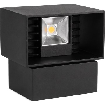 LED-Außenwandleuchte LED/6W/230V IP54 schwarz