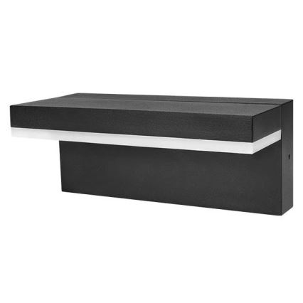 LED Außenwandleuchte LED/9W/230V 4000K IP44 schwarz