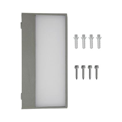 LED Außenwandleuchte LED/9W/230V 4000K IP65