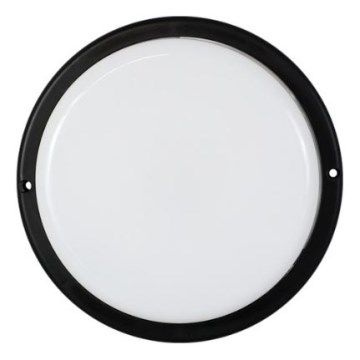 LED Außenwandleuchte LED/9W/230V IP54 schwarz