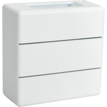 LED-Außenwandleuchte LUXLINE 6W/230V 3000K IP54 weiß