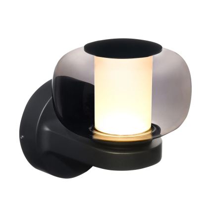 LED-Außenwandleuchte MALAGA LED/12W/230V IP44 schwarz