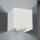 LED Außenwandleuchte mit Bewegungs- und Dämmerungssensor CUBE-S LED/13W/230V IP54 Weiß