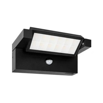 LED-Außenwandleuchte mit Bewegungs- und Dämmerungssensor LED/20W/230V 3000/4000/6500K IP54 schwarz