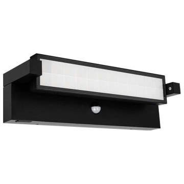 LED-Außenwandleuchte mit Bewegungs- und Dämmerungssensor LED/36W/230V 3000/4000/6500K IP54 schwarz