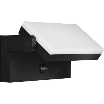 LED-Außenwandleuchte mit Bewegungs- und Dämmerungssensor XERTO LED/20W/230V 3000/4000/6500K IP44 schwarz
