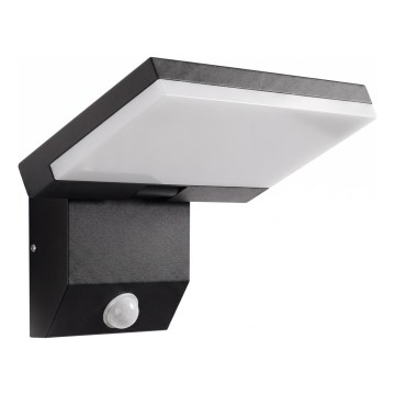LED-Außenwandleuchte mit Bewegungsmelder LED/18W/230V IP44 schwarz