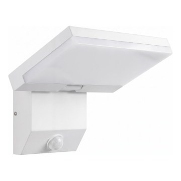 LED-Außenwandleuchte mit Bewegungsmelder LED/18W/230V IP44 weiß