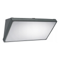 LED Außenwandleuchte mit Bewegungsmelder LED/20W/230V IP65 grau
